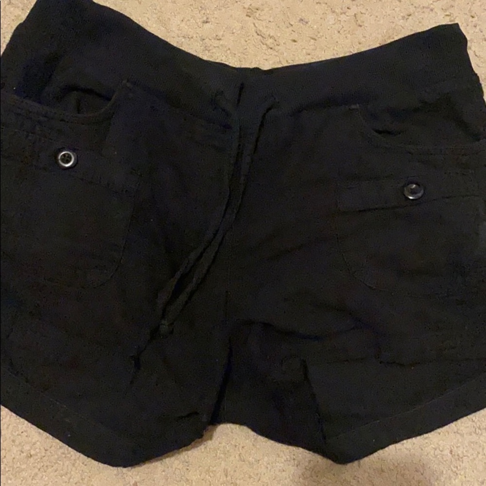 H&M Casual Black Shorts